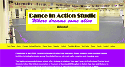 Desktop Screenshot of danceinaction.co.uk